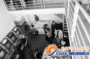 抓捕现场