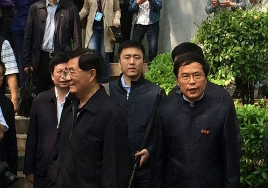 胡锦涛到访湖南大学1