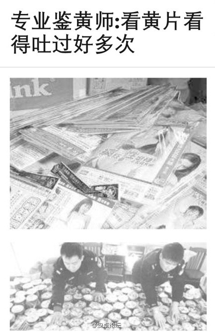 专业鉴黄师