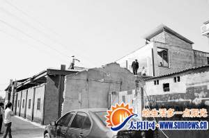 灌口一违建厂房昨日被依法拆除