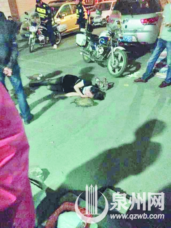 民警赶到现场处理