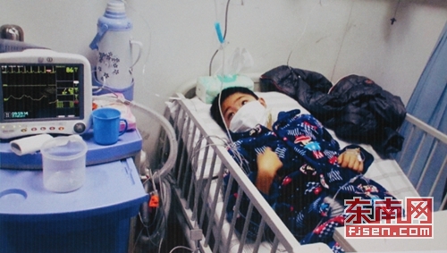 白血病患儿吴桂鑫