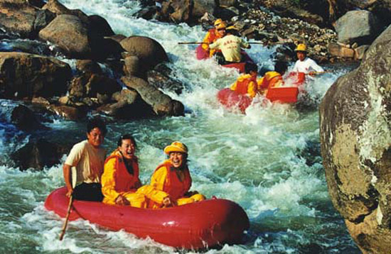 长泰马洋溪漂流