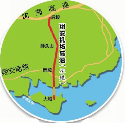 翔安机场高速南段即将开建2