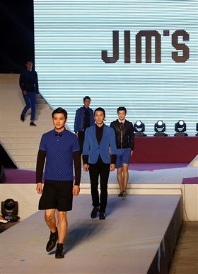 JIM’S男装走秀现场