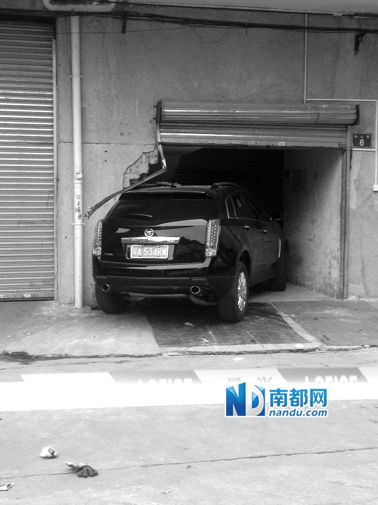 事故现场