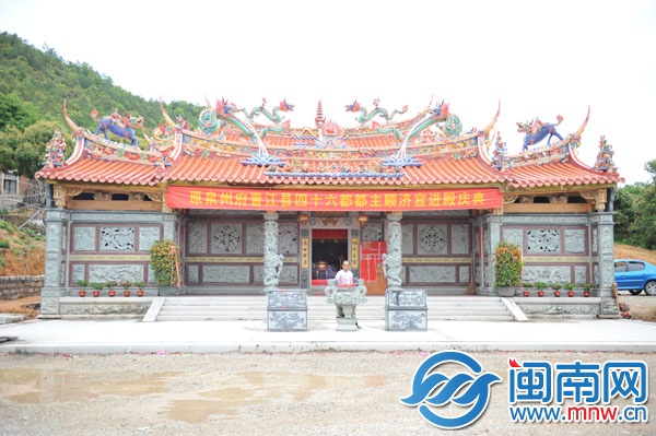 去年刚翻建的顺济宫与泉榕古道关系密切