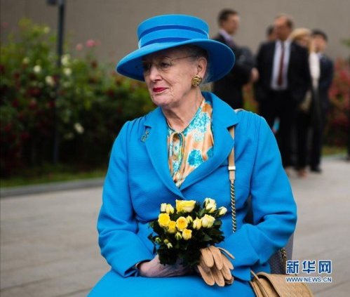 丹麦女王玛格丽特二世在南京参观侵华日军南京大屠杀 