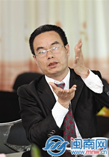 泉州美泉农业公司董事长林镇泉