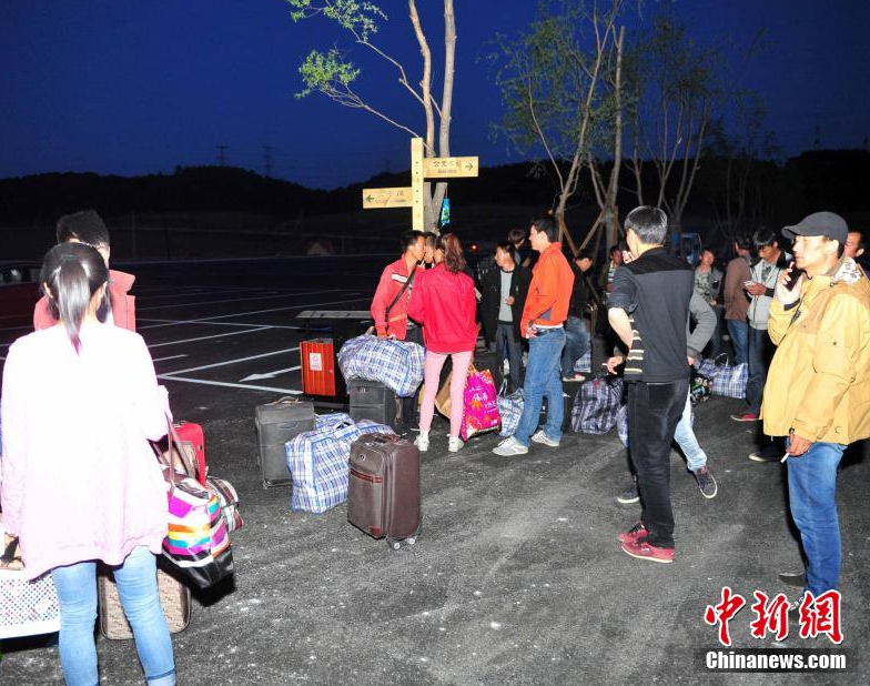 辽宁抚顺辽沈战役景区发生爆炸2
