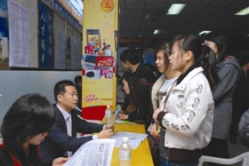 高校毕业生正在寻找创业项目