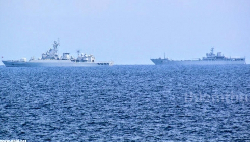 中国在南沙大规模填海 维护赤瓜礁基础设施