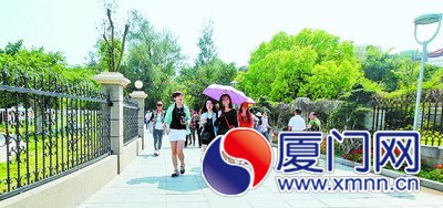 鼓浪屿通过培训提高讲解员的服务质量、导览水平