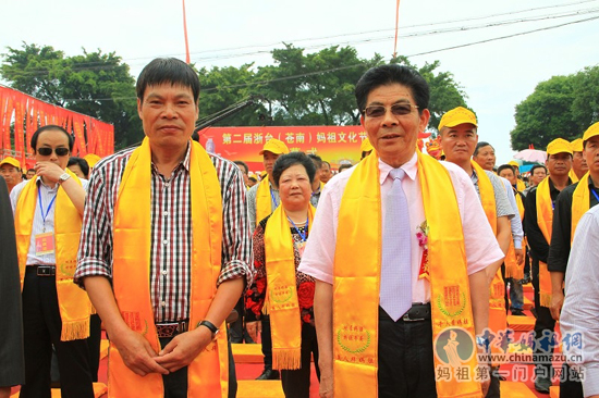 资料图：中华妈祖文化交流协会常务副会长林国良先生 