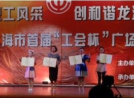 邮储银行龙海市支行获“工会杯”广场舞亚军