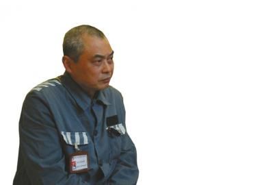 锦江监狱服刑的成都原卫生局长周光荣。