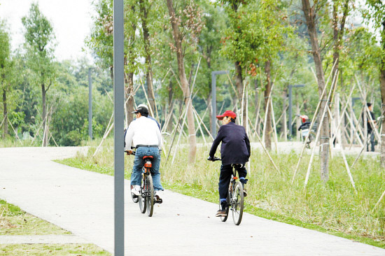 漳州地理位置 西溪亲水湿地公园3
