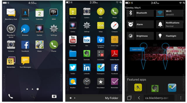 Blackberry 10.3黑莓新操作系统 确认UI操作界面有所 