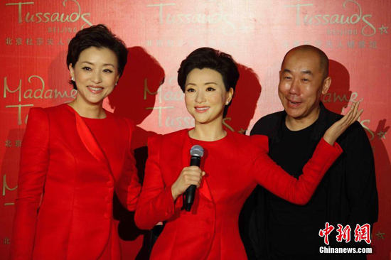 5月10日，即将开幕的北京杜莎夫人蜡像馆揭幕知名节 