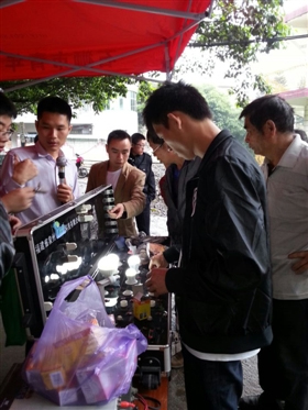 泰德LED高效节能灯走进大仑社区