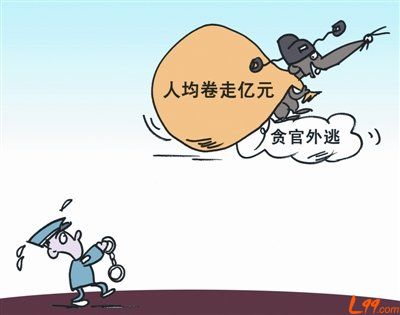 中国贪官外逃名单过去十年仅捞回两个贪官