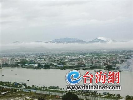 网友称龙海现“海市蜃楼”