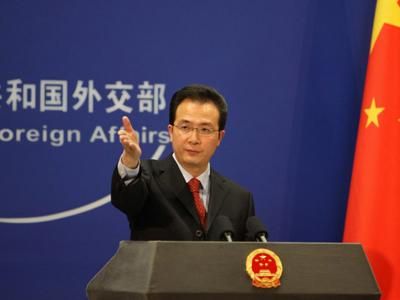 外交部发言人洪磊。