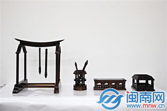 闽南建筑古早味 融入文房四宝中