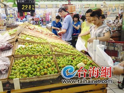 降水导致漳州多种水果结果率低