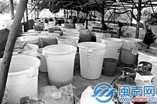 简陋的制麻窝点