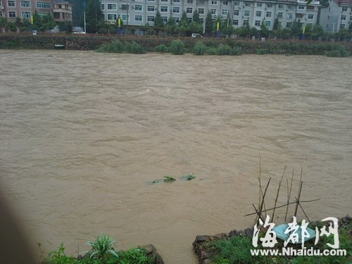 七旬退休老干部踏急流 拽起落水兄妹1