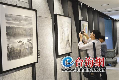 林风眠精品画作在鹭岛展出