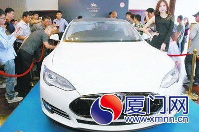 “未来神车”特斯拉厦门首秀