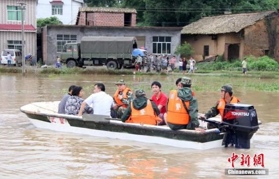 江西湖南贵州地区暴雨洪涝灾情