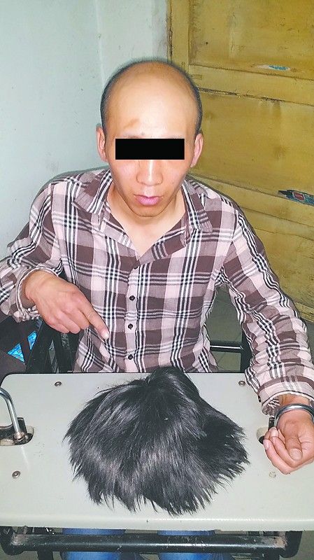 犯罪嫌疑人范某的真实面貌