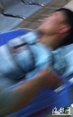 海都网独家：实拍西洪路砍杀事件嫌疑人