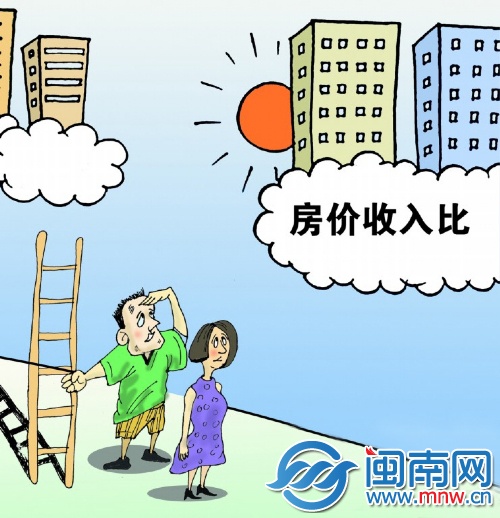 35个大中城市房价收入比均值为10.2，国际合理比值为&nbsp;