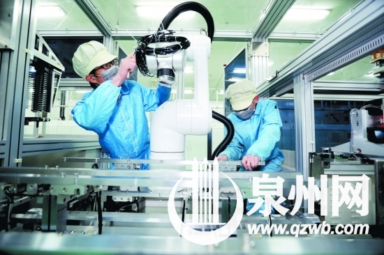 “机器人”将代替工人完成产品的分拣工作