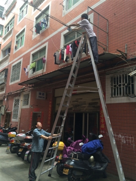 金林整修高空电线网