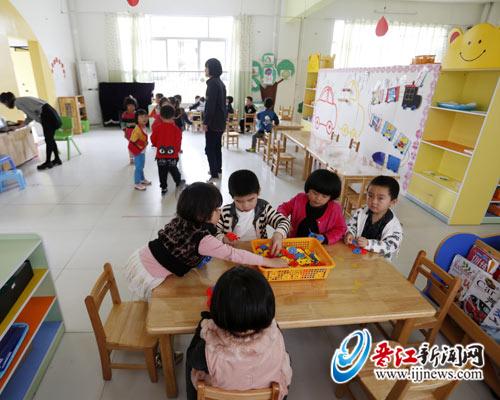 园区外来工子女，上的是优质幼儿园。