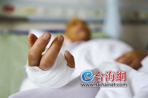 母亲被砍成重伤