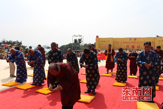 关帝祭祀典礼现场