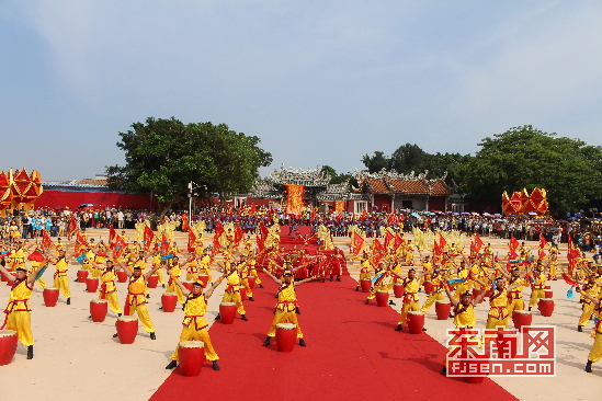 关帝祭祀典礼现场1