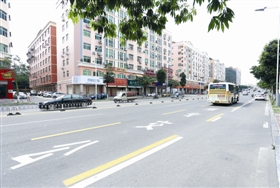 首条公交车专用道近期将投用