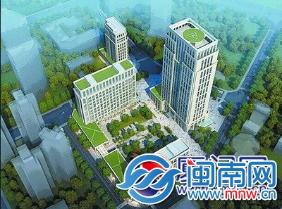 投资约9.6亿元的海峡文创中心规划图