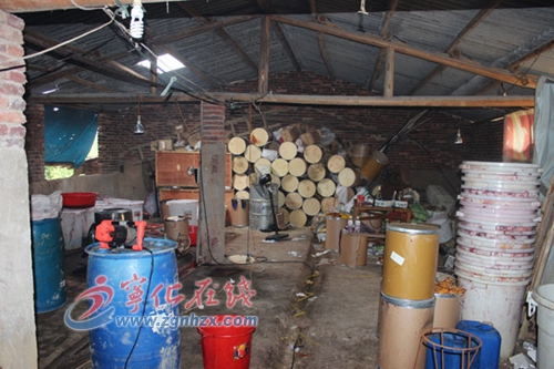 养猪场的制毒工厂