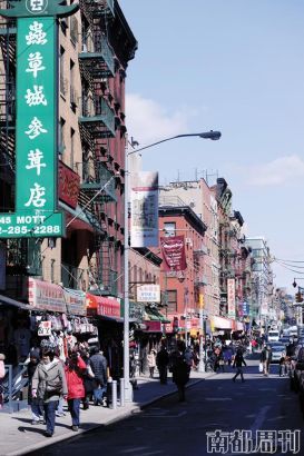 几乎不懂英文的郑翠萍前往唐人街，随后迅速融入了当 