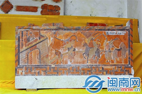 惟妙惟肖的砖雕精品空城计