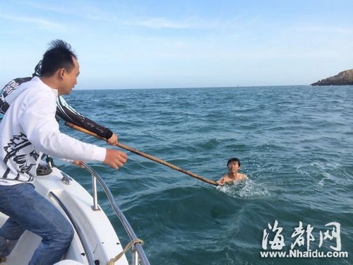 平潭2村民被海水冲走