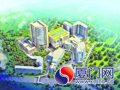 项目完工后第一医院效果图